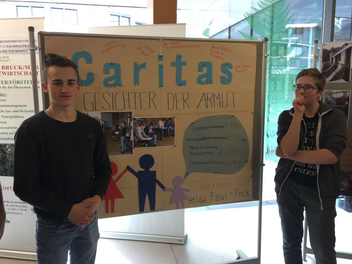 Die Projektgruppe Caritas