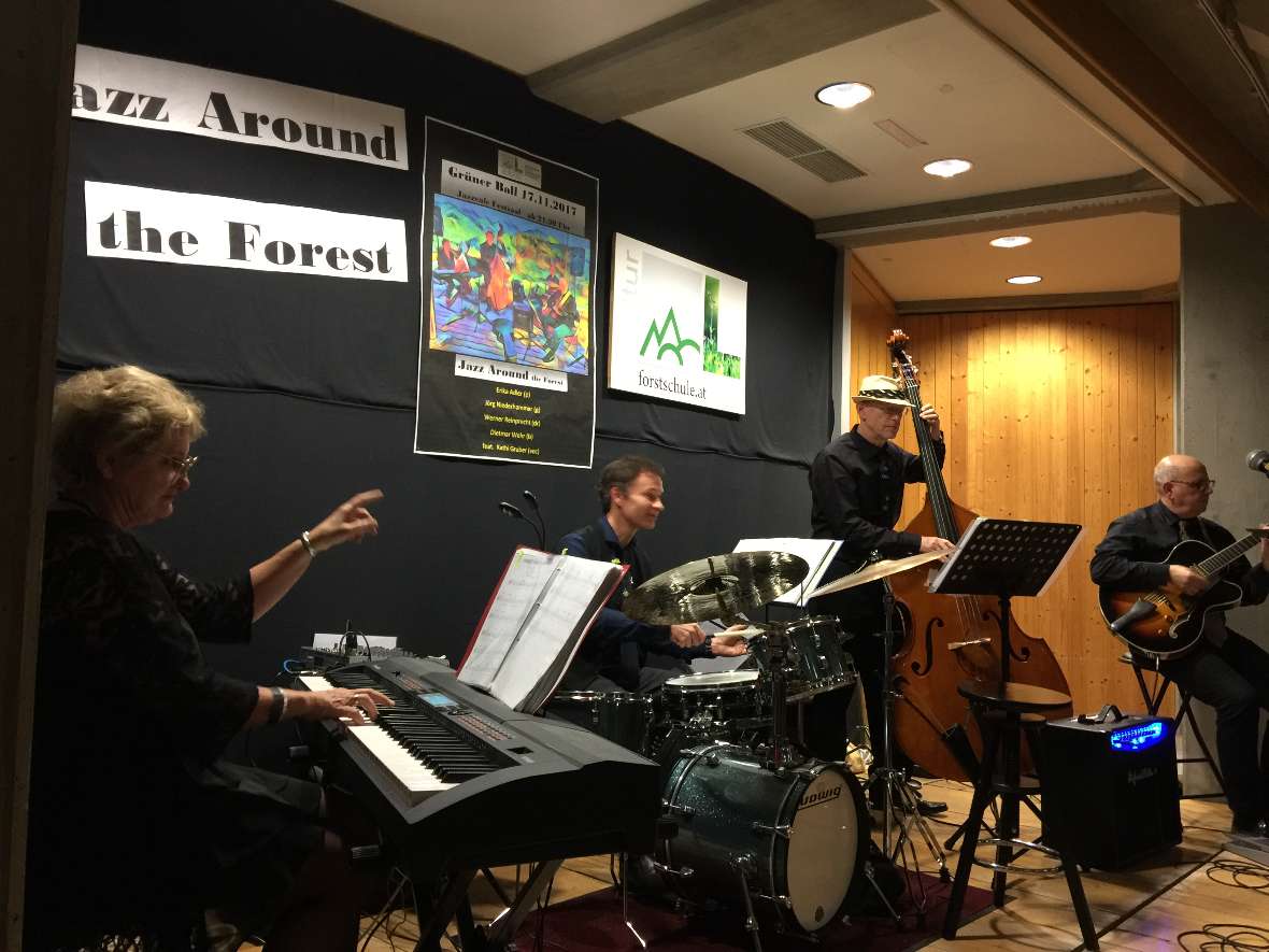 Jazz around the forest live in action